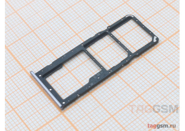 Держатель сим для Realme C31 (RMX3501) (серебро)