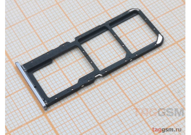 Держатель сим для Realme 8i (RMX3151) (фиолетовый)