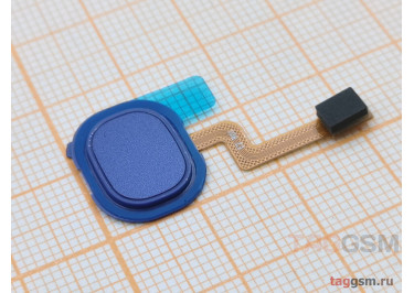 Шлейф для Samsung A217 Galaxy A21s (2020) + сканер отпечатка пальца (синий), ориг