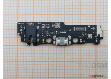 Шлейф для Xiaomi Redmi A1 / A1 Plus / A2 / A2 Plus / Poco C51 + разъем зарядки + разъем гарнитуры + микрофон