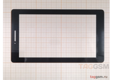 Стекло + OCA для Lenovo Tab E7 (TB-7104I) (черный)