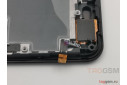 Дисплей для Lenovo A5000 + тачскрин + рамка (черный) (телефон), ориг