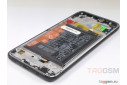 Дисплей для Huawei P40 Lite + тачскрин + рамка + АКБ (черный), Full ORIG