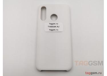 Задняя накладка для Huawei P30 Lite (силикон, белая), ориг