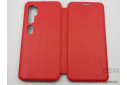 Сумка футляр-книга для XIAOMI Mi Note 10 /  Mi Note 10 Pro (экокожа, с силиконовым креплением, на магните, красная (PREMIUM)) Faison
