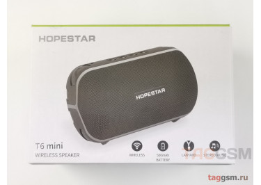 Колонка портативная (Bluetooth+AUX+MicroSD+FM+USB) (камуфляж) Hopestar, T6 MINI