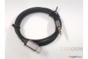 Аудио-кабель AUX 3.5mm - Type - C  (1м) KUULAA