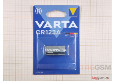 Спецэлемент CR123-1BL (батарейка Li, 3V) Varta Lithium