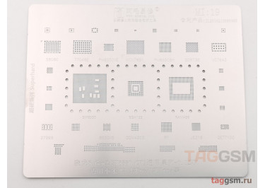 Трафарет BGA для Xiaomi 8 Gen2 / SM8550 CPU / 13 / 13Pro / 13Ultra (MI:19) AMAOE