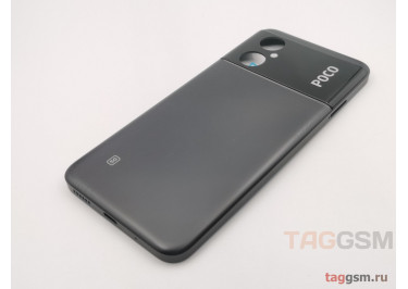Задняя крышка для Xiaomi Poco M4 5G (Global) (13Мп) (черный)