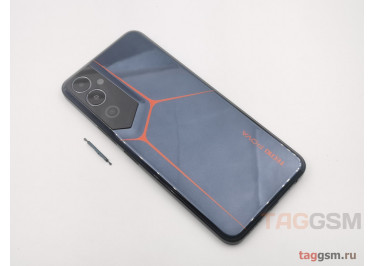 Задняя крышка для Tecno Pova Neo 2 (оранжевая магма / черный)