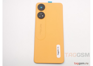 Задняя крышка для Oppo Reno 8T (CPH2481) (оранжевый)