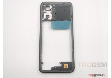 Средняя часть корпуса для Realme C33 (RMX3624) (черный)
