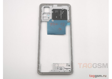 Средняя часть корпуса для Xiaomi Redmi Note 11 Pro 4G / Note 11 Pro 5G (серебро)