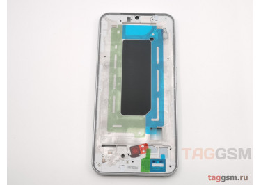 Рамка дисплея для Samsung A346 Galaxy A34 (2023) (серебро)