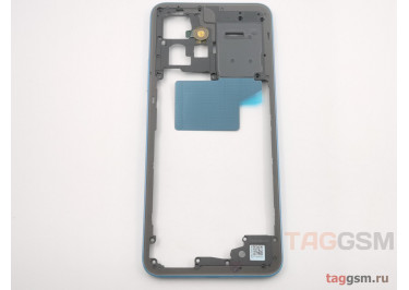 Средняя часть корпуса для Xiaomi Redmi Note 12 4G (синий)