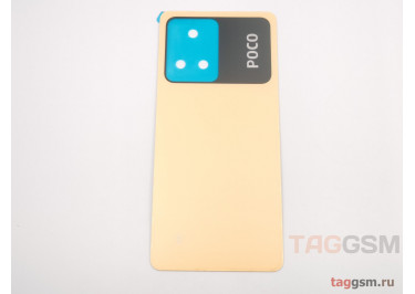 Задняя крышка для Xiaomi Poco X5 Pro 5G (желтый)