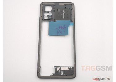 Средняя часть корпуса для Xiaomi Redmi Note 11 Pro 4G / Note 11 Pro 5G (черный)