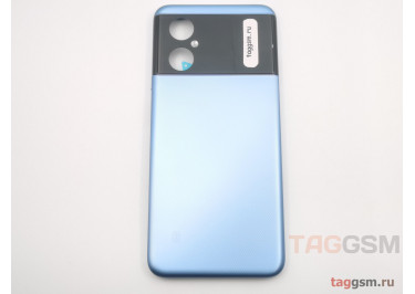Задняя крышка для Xiaomi Poco M4 5G (Global) (13Мп) (синий)