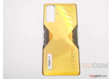 Задняя крышка для Xiaomi Poco F4 GT (желтый)