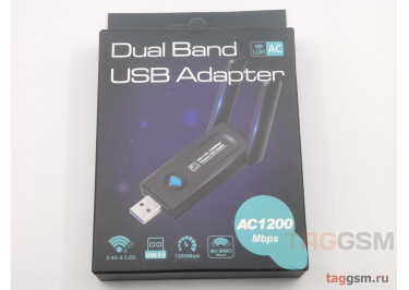 USB WiFi-адаптер Dual Band (1200Mbps) (черный)