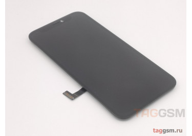 Дисплей для iPhone 12 mini + тачскрин + рамка черный, оригинал (заменено стекло)