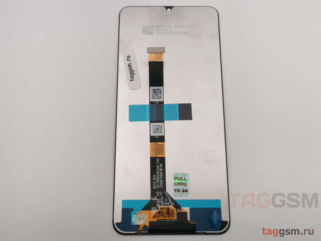 Дисплей для Realme C51 (RMX3830) / C53 (RMX3760) + тачскрин (черный ...