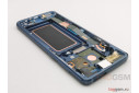 Дисплей для Samsung  SM-G965 Galaxy S9 Plus + тачскрин + рамка (синий), ОРИГ100%