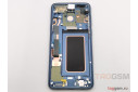 Дисплей для Samsung  SM-G965 Galaxy S9 Plus + тачскрин + рамка (синий), ОРИГ100%