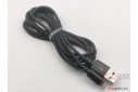 USB для iPhone 7 / iPhone 6 / iPhone 5 / iPad4 / iPad Mini / iPod Nano (в коробке) черный 2м, HOCO (X14)