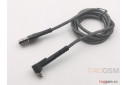 Кабель USB - Lightning для iPhone / iPad / iPod (A186) ASPOR (1м) (черный / серебро)