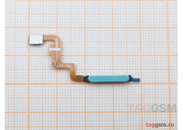 Шлейф для Xiaomi Redmi Note 12 4G + сканер отпечатка пальца (зеленый)