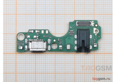 Шлейф для Tecno Spark Go (2023) (BF7) + разъем зарядки + разъем гарнитуры + микрофон