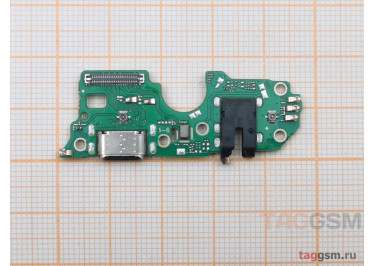 Шлейф для Oppo A57s (CPH2385) + разъем зарядки +  разъем гарнитуры + микрофон