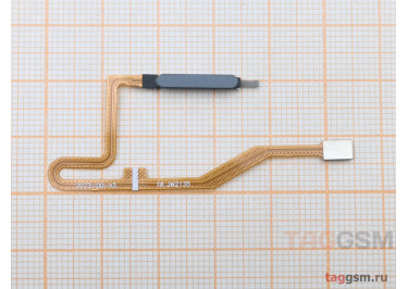Шлейф для Xiaomi Poco X4 GT + сканер отпечатка пальца (черный)