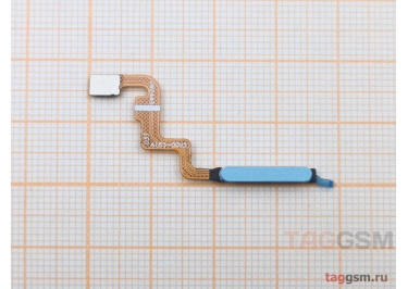 Шлейф для Xiaomi Redmi Note 12 4G + сканер отпечатка пальца (синий)