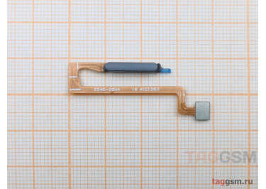 Шлейф для Xiaomi Poco X5 + сканер отпечатка пальца (черный)