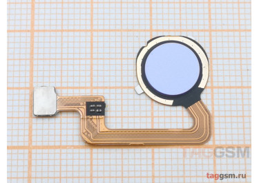 Шлейф для Xiaomi Redmi 12С + сканер отпечатка пальца (лаванда)