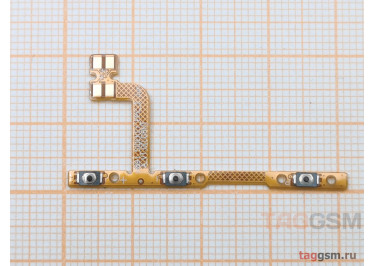 Шлейф для Tecno Pova 4 Pro (LG8n) + кнопка включения + кнопки громкости