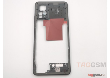 Средняя часть корпуса для Xiaomi Redmi Note 12 Pro 4G (серый)