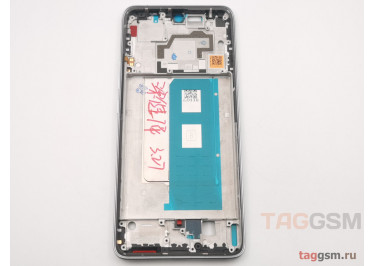 Рамка дисплея для Xiaomi Poco F5 Pro (серебро)