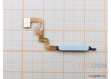 Шлейф для Xiaomi Redmi Note 12S + сканер отпечатка пальца (серебро)