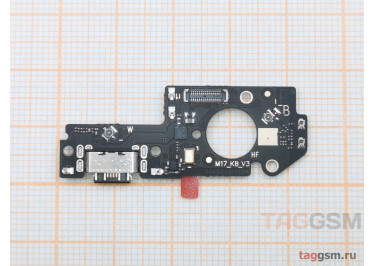 Шлейф для Xiaomi Poco X5 + разъем зарядки + микрофон, ориг