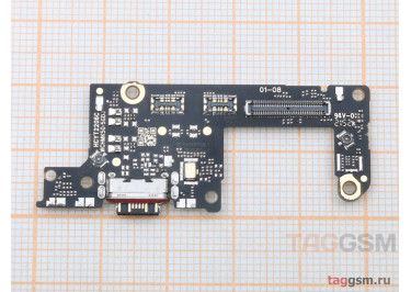 Шлейф для Xiaomi Poco F4 GT + разъем зарядки + микрофон