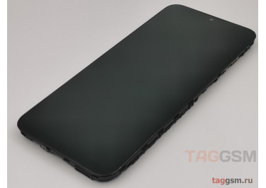 Дисплей для Samsung  SM-A145F Galaxy A14 4G (2023) + тачскрин + рамка (черный), ОРИГ100%
