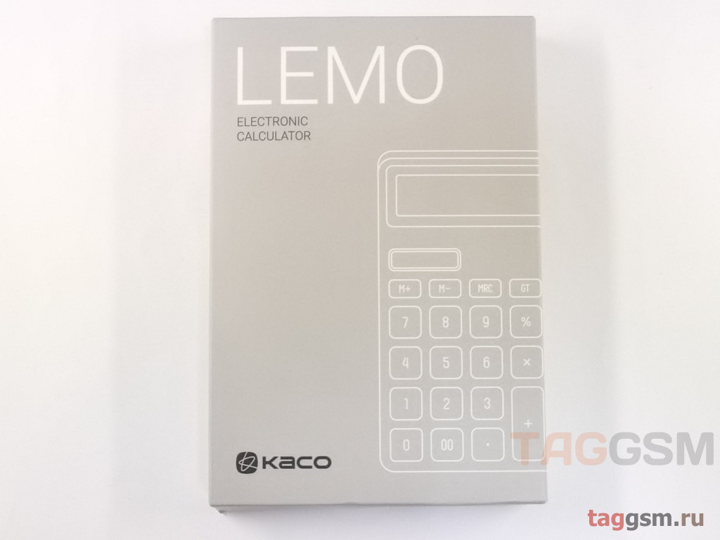 Калькулятор Xiaomi Lemo Desk Electronic Calculator (K1412) (white)