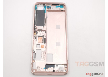 Рамка дисплея для Xiaomi Mi 10 5G (розовое золото)