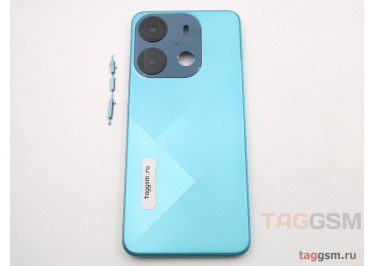 Задняя крышка для Tecno Spark GO (2023) (BF7) (голубой)