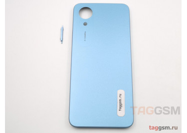 Задняя крышка для Oppo A17k (CPH2471) (голубой)