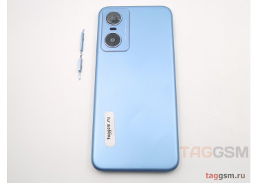 Задняя крышка для Tecno POP 6 Pro (синий)